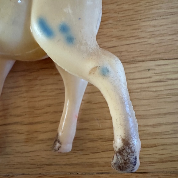 Vintage Rubber Reindeer Made in Japan Mid Century 1950s 1960s - Picture 7 of 13